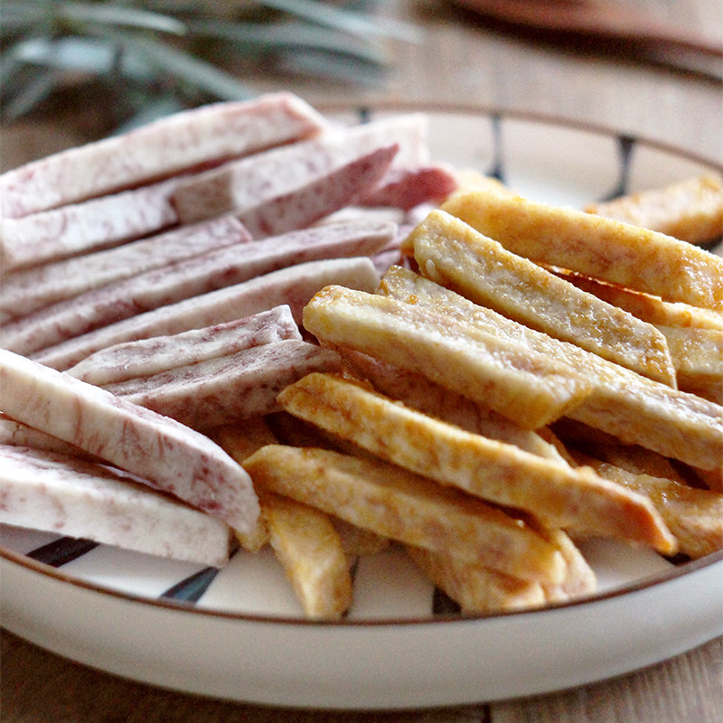 Ancient Harbor Food) Original Crab Yellow Flavor Betel Nut Taro Strips A crunchy snack 100g that you will fall in love with in one bite