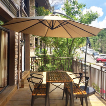 Outdoor parasol 3 m folding banana umbrella outdoor courtyard garden umbrella stall umbrella parasol advertising outdoor umbrella