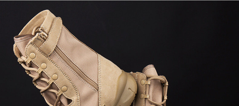 Boots militaires pour homme - porter - Ref 1402663 Image 34