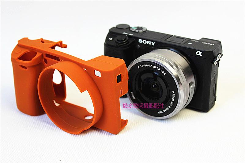Thích hợp cho túi đựng máy ảnh Sony ILCE-6400 vỏ silicon A6400 vỏ máy ảnh a6300l - Phụ kiện máy ảnh kỹ thuật số túi máy ảnh nhỏ gọn