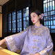 New Chinese-Style National Fashion Jacket for Women 2025 New Summer Purple Acetate High-End Elegant Socialite High-End Top Trendy