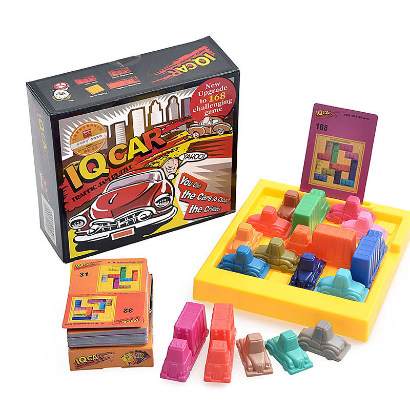 Nibobo Racing Breakout 180 Off Solid Game Chess Car Huadong Dao 3-8 Year Old Logic Puzzle Chess