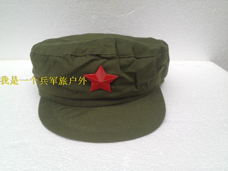 High Imitation 65 Style Emancipation Cap Red Guard Cap Performance Army Cap Photography Props Hat (with 5 stars)