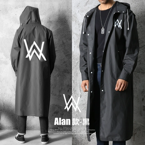 Дисней, дождевик, простой длинный дорожный зонтик подходит для мужчин и женщин, увеличенная толщина, длина макси