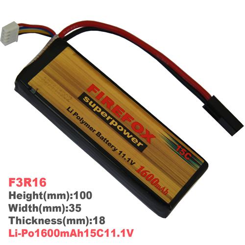 Firefox Firefox 1600MAH MAH 11 1V 15C Power Polymer Lithium Battery