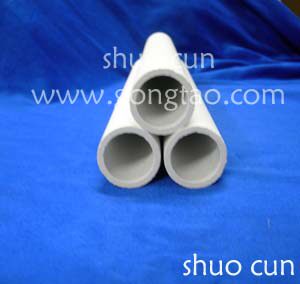 Supply high alumina ceramic tube Alumina tube High temperature resistant tube Corundum mullite tube