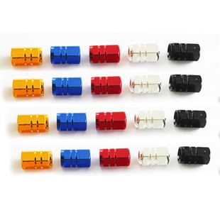Car valve cap Gas nozzle cap Tire valve cap Personality aluminum alloy valve cap Valve core cap cap