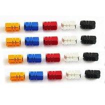 Car valve cap Air nozzle cover Tire valve cover Personality aluminum alloy valve nozzle cap Valve core cap cover