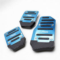 Car foot pedal modification Brake throttle clutch Aluminum alloy foot pedal non-slip pad Stainless steel universal type