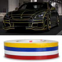 Car reflective stickers Reflective strips Anti-collision stickers Truck stickers Warning signs stickers Vehicle luminous night reflection
