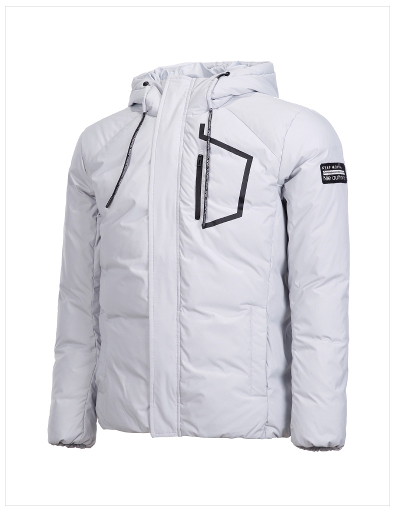 Anta down jacket nam 2018 mùa đông mới chống gió ấm đệm ngắn áo khoác trùm đầu ngoài trời thể thao - Thể thao xuống áo khoác áo phao béo