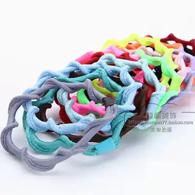 South Korea imported Hairband do not wrap the hair band Hairband instant noodles Hairband pony tail super elastic