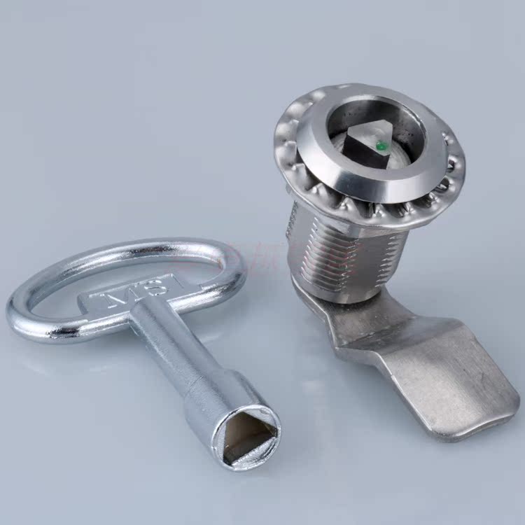 Haitan MS 816 triangle stainless steel cylindrical lock standard host case cabinet iron cabinet door lock 304 material