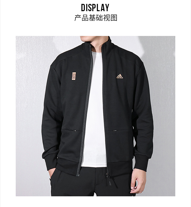 Áo khoác nam Adidas mùa thu 2018 mới diện đồ thể thao Wuji series áo khoác giản dị DT2463 áo khoác gió thể thao nam