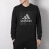 Adidas  nam 2018 thu đông và áo khoác thể thao mới áo len cổ tròn áo thun giản dị Thể thao lông cừu / jumper