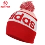 Mũ lưỡi trai Adidas nam 2018 mùa đông mới chịu được mũ len ấm áp đan thể thao DM1409 nón thể thao nửa đầu