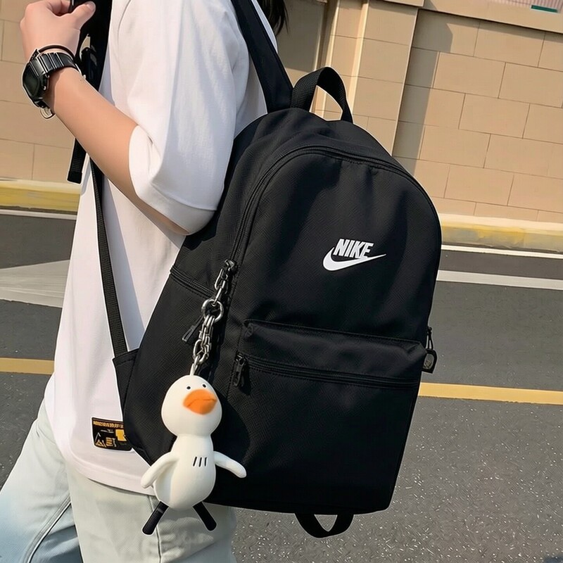 Nike Official Backpack Men's Bag Women's Bag 2026 New Couple Sports Backpack Junior High School Student School Bag