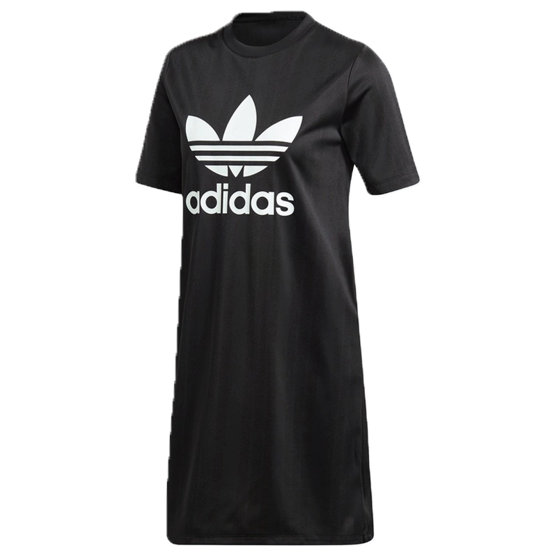 Adidas Adidas clover ngắn tay nữ mùa hè 2019 mùa hè mới quần áo thể thao nửa tay áo thun - Trang phục thể thao