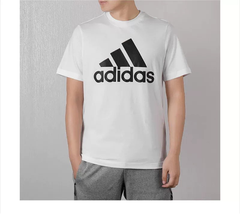 Adidas nam phù hợp với nam 2019 mùa hè mới quần short ngắn tay mặc giản dị chạy thể thao - Thể thao sau