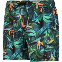 Speedo mens swimsuit outdoor casual printed beach pants sports swimming five-point swimming trunks shorts
