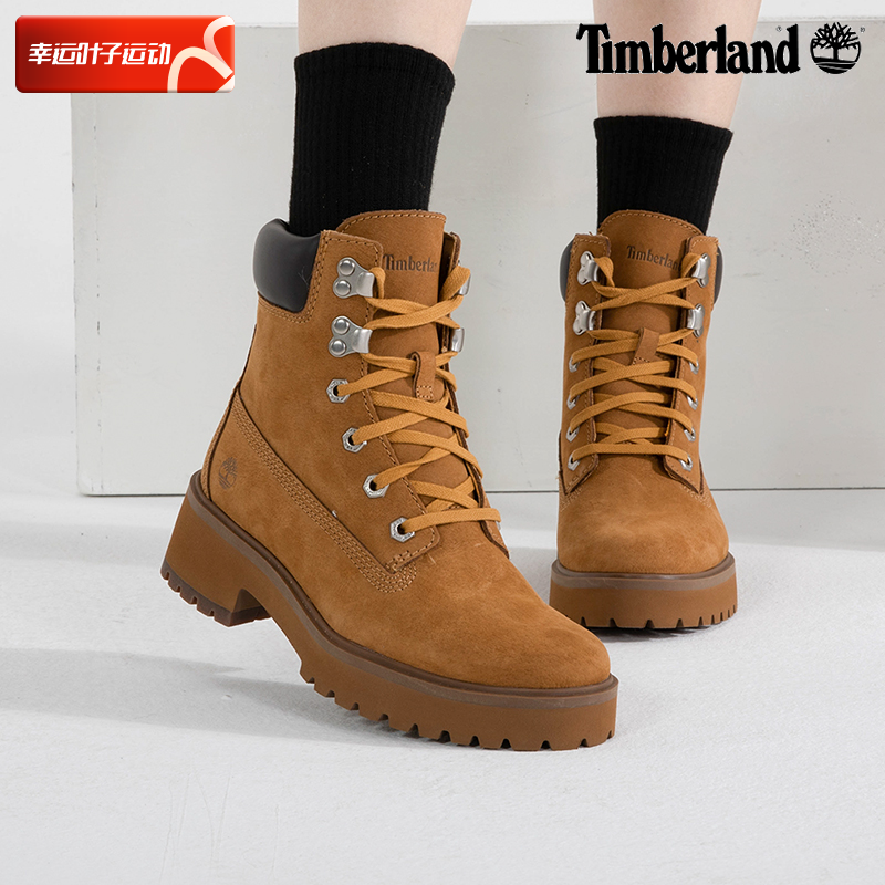 Timberland add Berlan thick bottom retro Martin boots women's shoes Winter new high helps sneakers high cylinder boots-Taobao