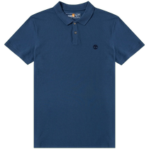 Timberland lapel short-sleeved mens summer new golf sportswear casual POLO shirt half-sleeved T-shirt A2EPM