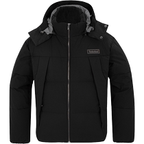 Timberland hooded down jacket mens spring warm sportswear outdoor windbreaker cotton feather jacket A5RFG
