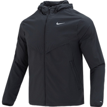 Nike Mens Sports Suit Summer Fashion Woven Windbreaker Hooded Jacket Jacket Casual Straight Pants