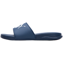 PUMA mens and womens shoes 2024 summer new sports slippers blue flip-flops beach shoes 372279