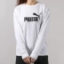 PUMA Hummer Womens 2019 Mùa xuân Áo khoác thể thao mới Cổ điển Cổ áo tròn Cổ điển Áo len dài tay áo thun - Thể thao lông cừu / jumper Thể thao lông cừu / jumper