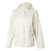 Columbia official website hooded jacket for women 2024 new sportswear windproof casual wear outdoor waterproof jacket