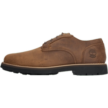 Timberland official brown leather shoes for men 2024 new outdoor comfortable casual shoes business mens low-top shoes