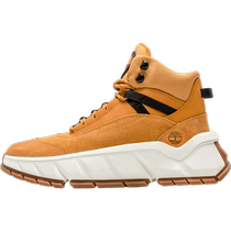 Timberland wheat color mens shoes 2024 spring new outdoor sports shoes high-top retro casual shoes A41GUM