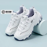 Skechers, летняя дышащая повседневная обувь на платформе, спортивная обувь, официальный продукт