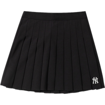 MLB Official Sport Semi-Skirt Woman 2024 Summer New Leisure Short Skirt Breathable plexeme skirt A word dress