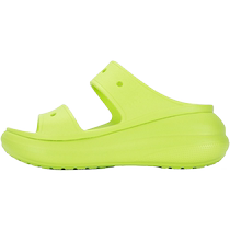 Crocs Crocs womens shoes classic puff sandals summer new casual sports slippers thick-soled beach shoes