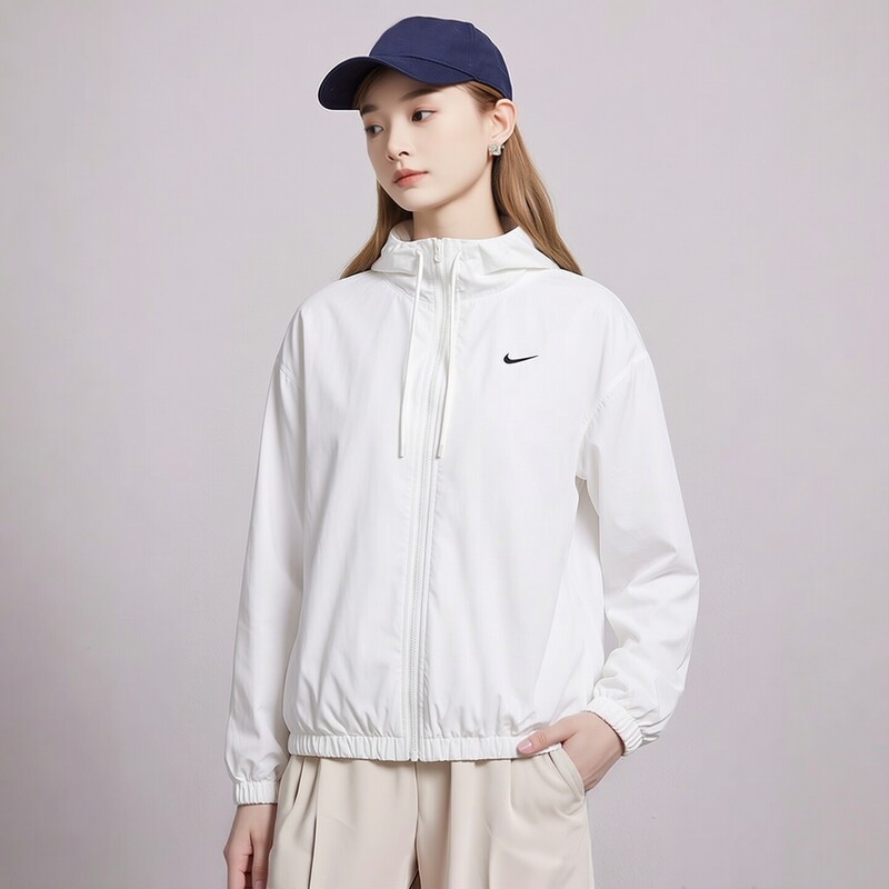 Nike Nike Hooded Jacket Women's Official Authentic 2026 New Autumn Loose Cardigan Sports Casual Jacket Nike Nike Hooded Jacket Women's Official Authentic 2026 New Autumn Loose Cardigan Sports Casual Jacket