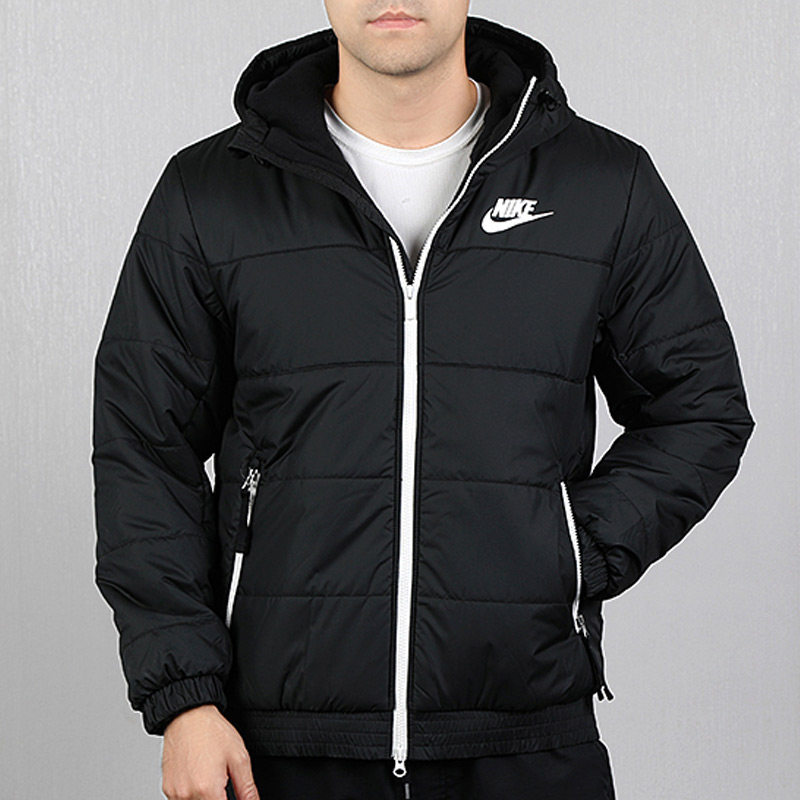 Спортивная мужская куртка nike. Пушистая куртка найк.