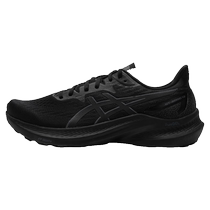 ASICS mens shoes gt2000 12 running shoes Black Warrior breathable shock-absorbing sports shoes professional running shoes