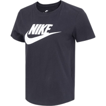 Nike womens summer sports suit running fitness training comfortable breathable casual short-sleeved T-shirt large hook shorts