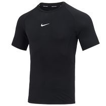 Nike sports suit mens 24 summer fitness training iron training tight short-sleeved T-shirt quick-drying breathable shorts