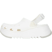Crocs white Crocs womens shoes summer new sports sandals thick-soled slippers casual beach shoes