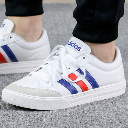 阿迪达斯男鞋NEO板鞋2018秋季新款小白鞋鞋