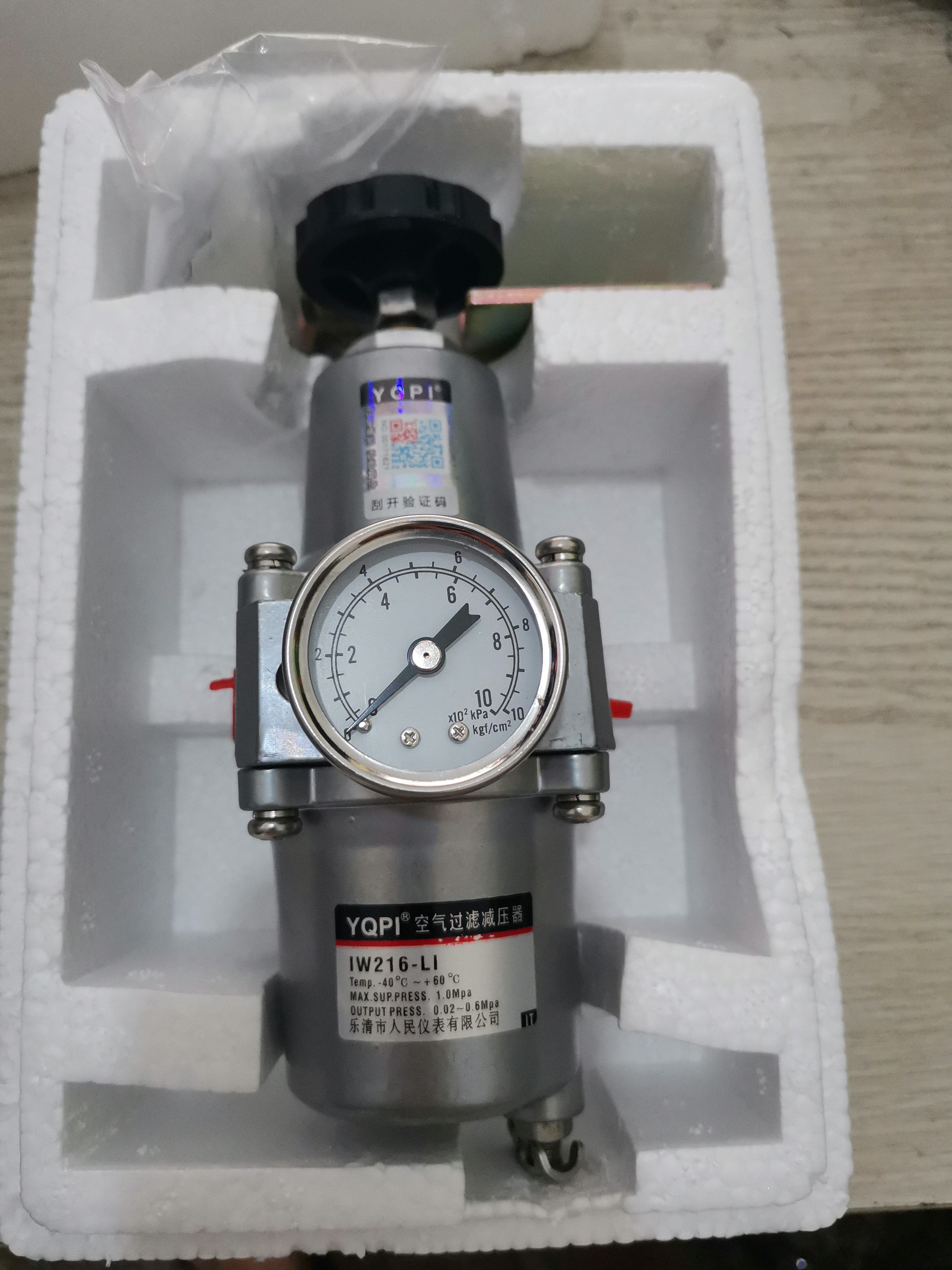 -40 degrees low temperature YQPI Leqing people instrument air filter pressure reducer IW216-2 IW216-L1