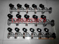 Flange connection plastic head pneumatic angle seat valve DN50 Baode type pneumatic angle seat valve flange connection