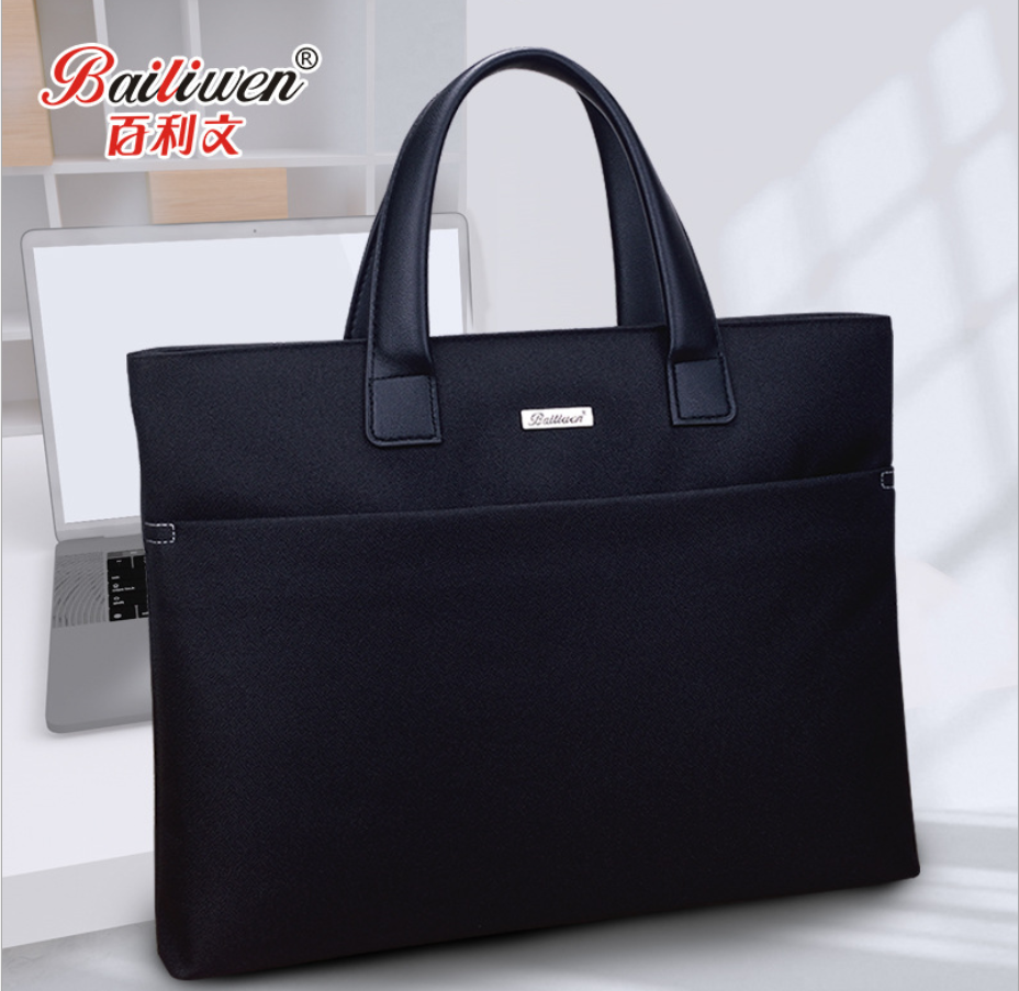 Xinjiang Baili briefcase handbag documents package meeting package waterproof package printed new
