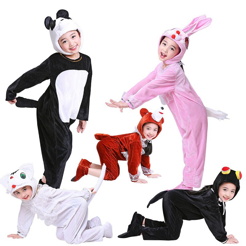 National Day Children's Day animal performance costume dinosaur clothes rabbit pig monkey cow tiger frog chicken duck performance costume female