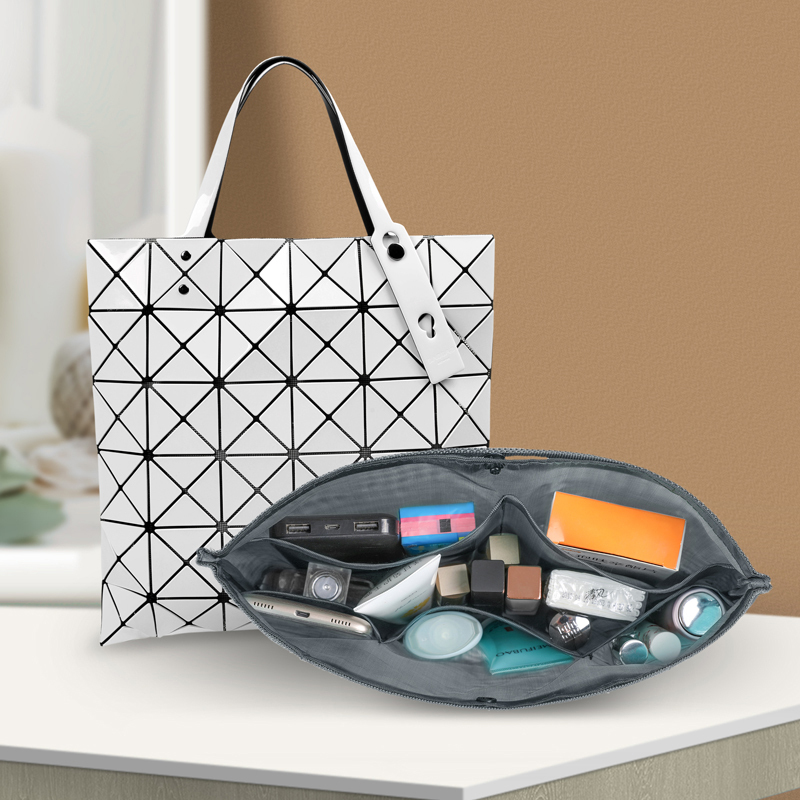 Suitable for Issey Miyake Inner Bag Compartment Tote Bag Inner Pocket Handbag Ultra-Light Transparent Bag Organizer Insert