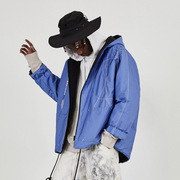 (INXX) Siêu dây loạt Tide thương hiệu bảo hộ lao túi vá trang trí áo khoác bông ngắn quần áo XX94162259