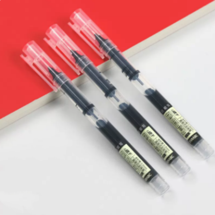 直液式走珠速干黑笔【3支装】